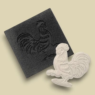 Paku Malzeme - Doku transfer matı Rooster-1; 8*8 cm