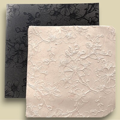 Paku Malzeme - Doku transfer matı Sakura; 15x15 cm