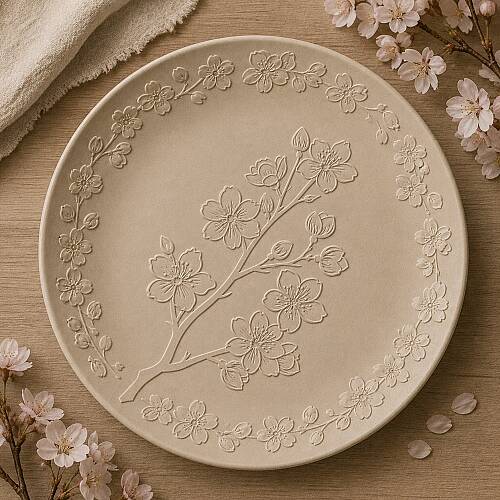 Doku transfer matı Sakura Branch; 15x15 cm - 2