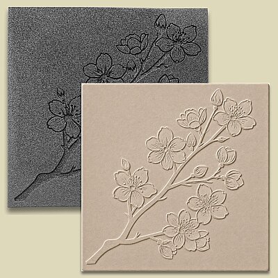 Doku transfer matı Sakura Branch; 15x15 cm