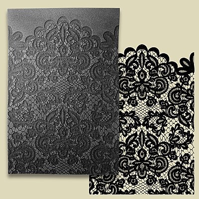 Doku transfer matı Scallopped Lace; 33x22 cm