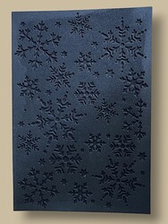 Paku Malzeme - Doku transfer matı Snowflakes; 32*22 cm