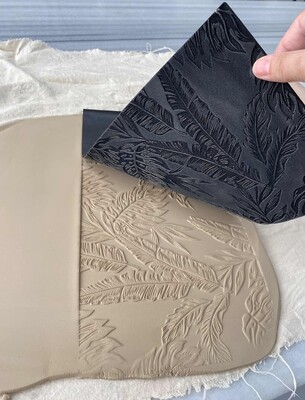 Doku transfer matı TROPICAL LEAVES; 36x18 cm - Thumbnail