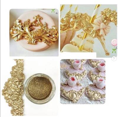 Efsane Varak Gold toz boya; 10 gr