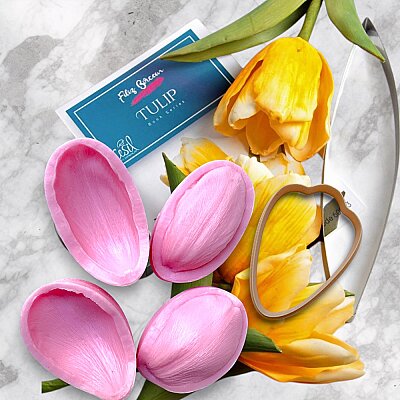 Filiz Bircan LALE plastik kesici ve silikon damarlayıcı seti 