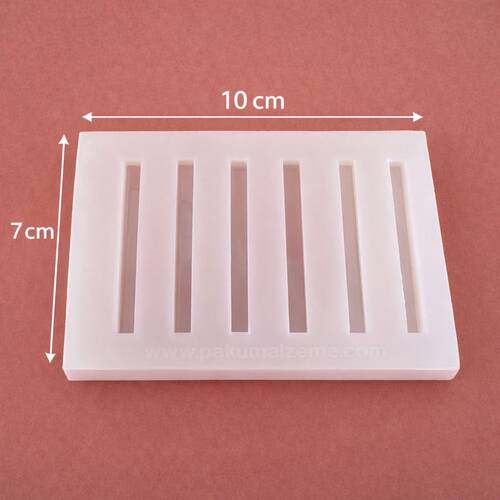 Hoop Holder silikon tutucu + akrilik tepsi seti; 10*7 cm