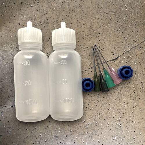 İğne Uçlu sıkma şişesi; 30 ml