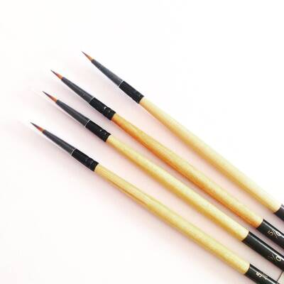 Fine short-tip brush; no:5/0, 1 piece