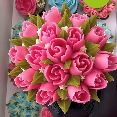 Krema sıkma duy ucu 16′lı Polikarbon Mini Rus Duyu Seti - Thumbnail