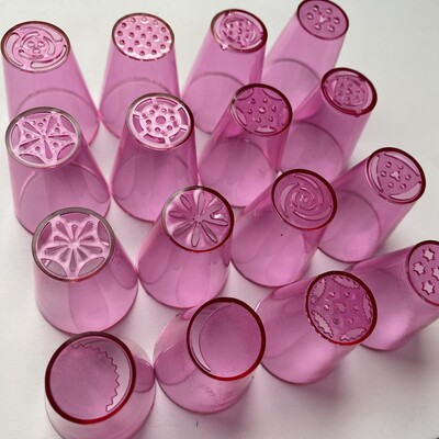 Krema sıkma duy ucu 16′lı Polikarbon Mini Rus Duyu Seti - Thumbnail