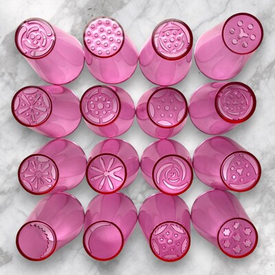 Others - Krema sıkma duy ucu 16′lı Polikarbon Mini Rus Duyu Seti