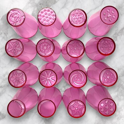 Krema sıkma duy ucu 16'lı Mini Rus Duyu Seti