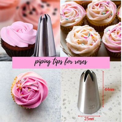 Krema sıkma duy ucu no: 2D (13 mm ağız çapı) - Thumbnail