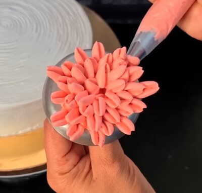 Diğer - Krema sıkma duy ucu no: Plain Leaf (8 mm ağız çapı) (1)