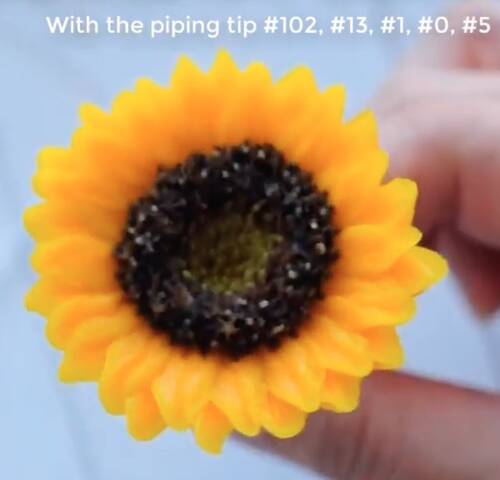 Krema sıkma duy ucu no:102 düz petal (8 mm ağız çapı)