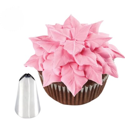 Diğer - Krema sıkma duy ucu no:113 Large Leaf / Büyük Yaprak (1)