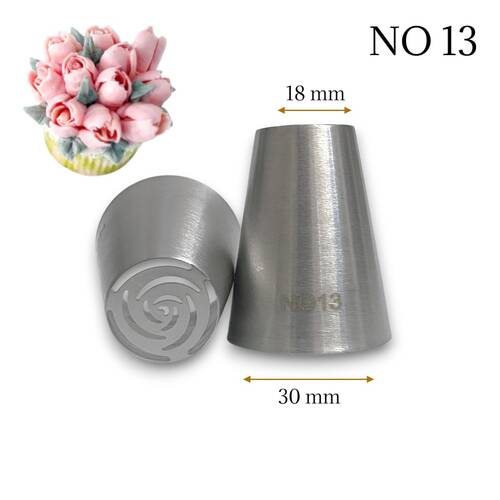 Krema sıkma duy ucu no:13 Rus Duyu 