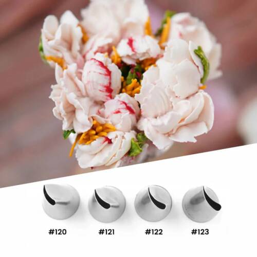 Krema sıkma duy ucu no:121 kavisli petal (15 mm ağız çapı)