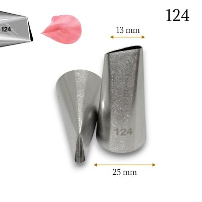 Krema sıkma duy ucu no:124 Petal / Çiçek