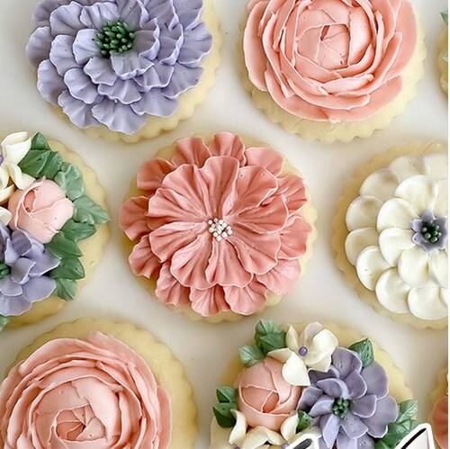 Krema sıkma duy ucu no:124K Kore petal (15 mm ağız çapı)