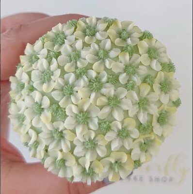 Wilton - Krema sıkma duy ucu no:131 Drop Flower / Dökme Çiçek (1)