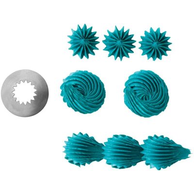 Krema sıkma duy ucu no:172 French Star / Açık Yıldız - Thumbnail