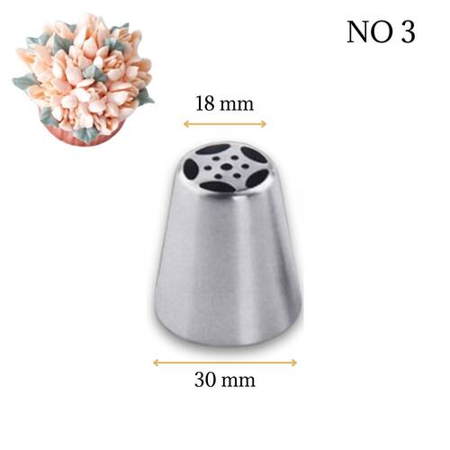 Krema sıkma duy ucu no:3 Rus Duyu