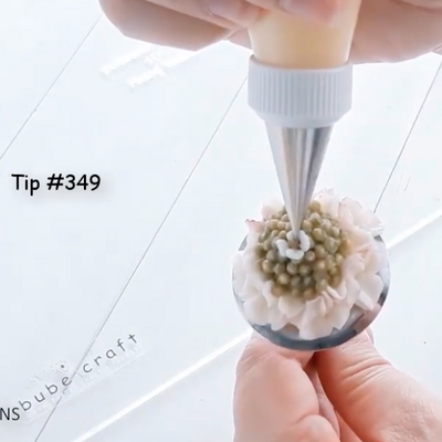 Krema sıkma duy ucu no:349 Yaprak (3,5 mm ağız) - 5