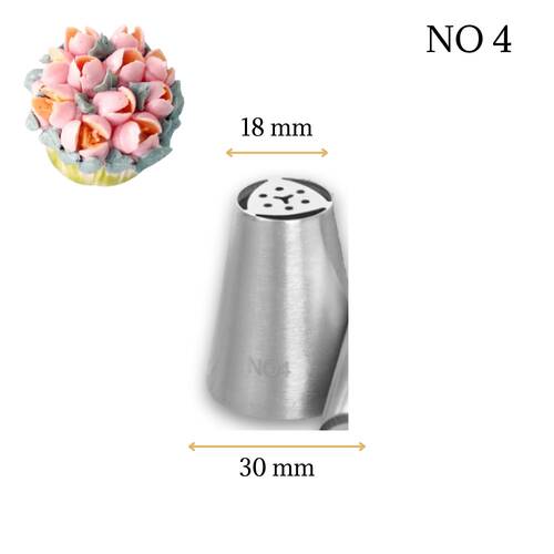 Krema sıkma duy ucu no:4 Rus Duyu