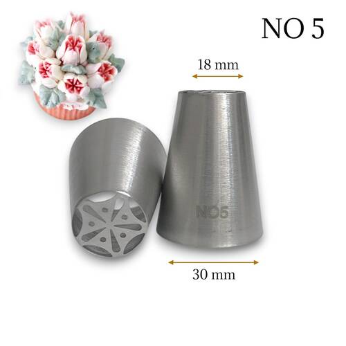 Krema sıkma duy ucu no:5 Rus Duyu