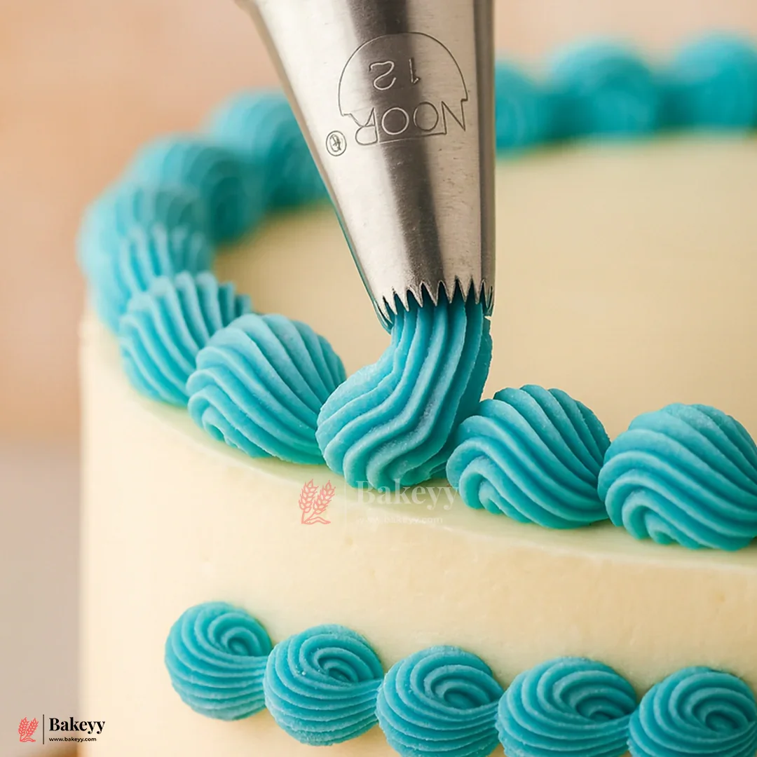 Diğer - Krema sıkma duy ucu no: 6FT Open Star / Açık Yıldız (1)