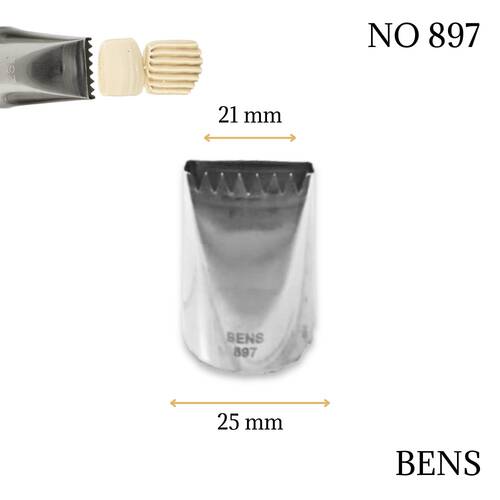 Krema sıkma duy ucu no:897