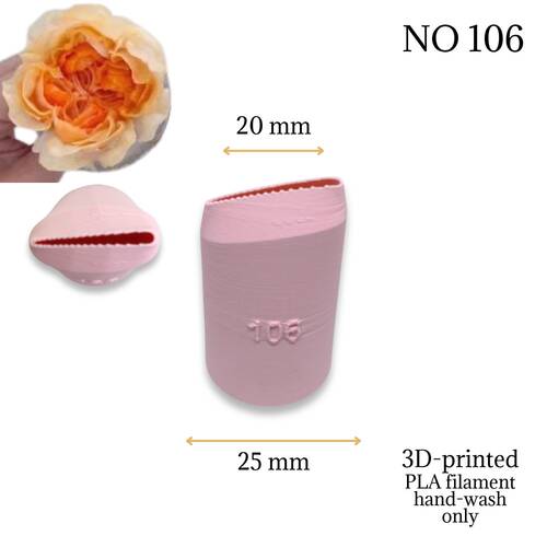 Krema sıkma plastik duy no 106 ( 20 mm ağız çapı )