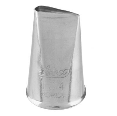 Piping tip nozzle no:104 straight petal (12,5 mm openning)