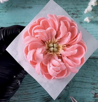 Ateco - Krema sıkma duy ucu no: 123 kavisli petal (17 mm ağız çapı) (1)