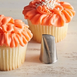 Krema sıkma duy ucu no: 125K Kore petal (18 mm ağız çapı) - Thumbnail