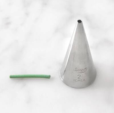 Piping tip nozzle no:2