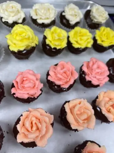 Krema sıkma duy ucu no: 60 kavisli petal (9,5 mm ağız çapı) - 2