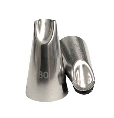 Piping tip nozzle no:80
