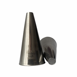 Krema sıkma duy ucu no:801 (6 mm ağız çapı)