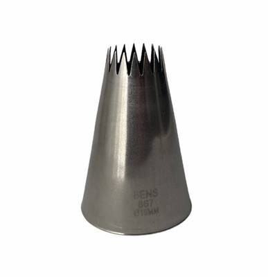 Piping tip no:867 (15 mm openning)
