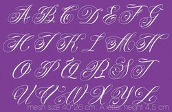 Mesh Stencil; Alphabet Pride - Thumbnail