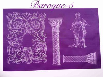 Mesh Stencil; Baroque-5