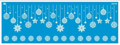 Mesh Stencil Ceramic Cup Col. Garland Ornaments; 30*10 cm