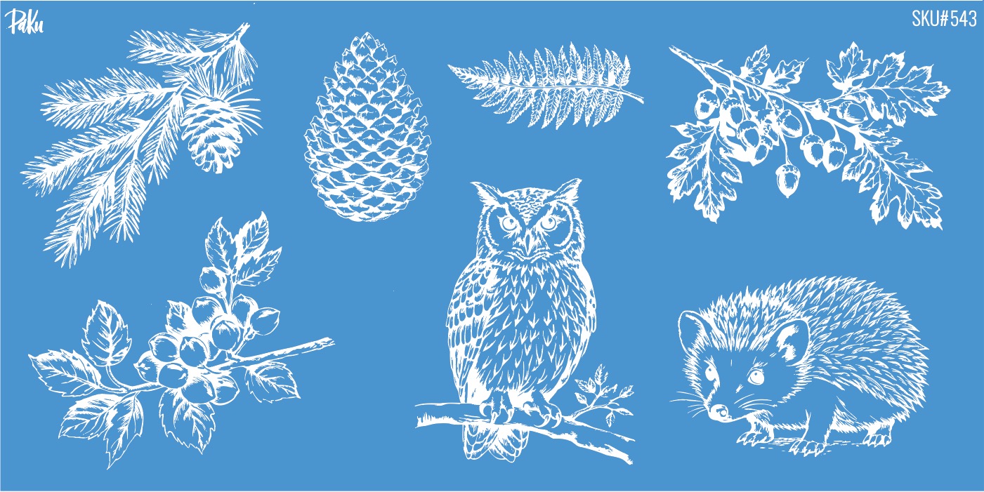 Mesh Stencil Ceramic Cup Col. Holiday Theme (22*11 cm)