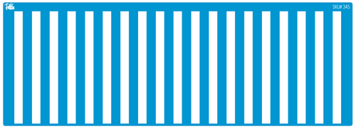 Mesh Stencil Ceramic Mug Col. Vertical Stripes-7,5 mm