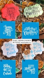 Paku Malzeme - Silk Screen Mini Coll. Cookie Bundle-200