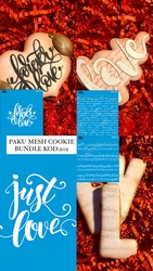 Paku Malzeme - Silk Screen Mini Coll. Cookie Bundle-203