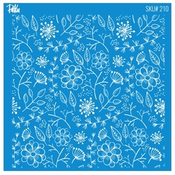 Paku Malzeme - Silk Screen Mini Coll. Floral-1