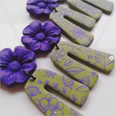 Silk Screen Mini Coll. Floral-1